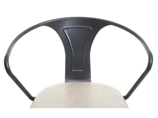 Tabouret De Bar MCW-H10b (lot De 2),vintage Noir-crème -Meilleur Meubles Magasin tabouret haut 24548277