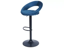 Tabouret De Bar MCW-F46 (lot De 2),velours, Pétrole -Meilleur Meubles Magasin tabouret haut 24548401
