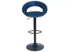 Tabouret De Bar MCW-F46 (lot De 2),velours, Pétrole -Meilleur Meubles Magasin tabouret haut 24548403
