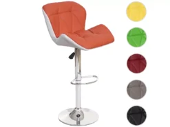 Tabouret De Bar MCW-A92,couleur Terre Cuite -Meilleur Meubles Magasin tabouret haut 24548887