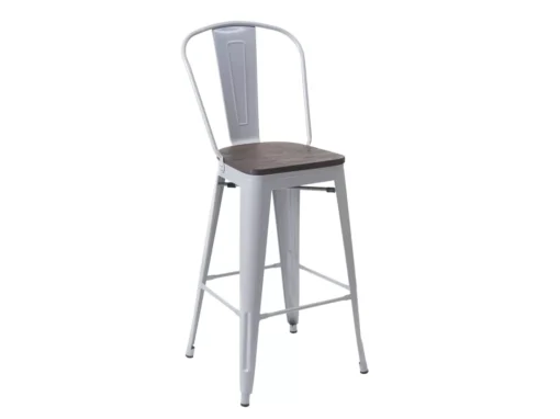 Tabouret De Bar MCW-A73, Assise En Bois Incluse,gris -Meilleur Meubles Magasin tabouret haut 24548969