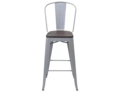 Tabouret De Bar MCW-A73, Assise En Bois Incluse,gris -Meilleur Meubles Magasin tabouret haut 24548973