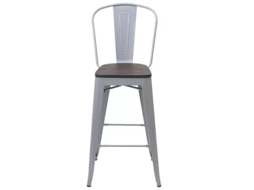 Tabouret De Bar MCW-A73, Assise En Bois Incluse,gris -Meilleur Meubles Magasin tabouret haut 24548973