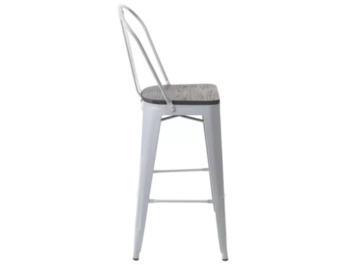 Tabouret De Bar MCW-A73, Assise En Bois Incluse,gris -Meilleur Meubles Magasin tabouret haut 24548975