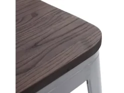 Tabouret De Bar MCW-A73, Assise En Bois Incluse,gris -Meilleur Meubles Magasin tabouret haut 24548979