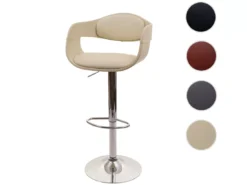 Tabouret De Bar MCW-A47b,crème -Meilleur Meubles Magasin tabouret haut 24549037