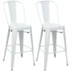 Tabouret De Bar MCW-A73 Métal (lot De 2),blanc -Meilleur Meubles Magasin tabouret haut 24549369