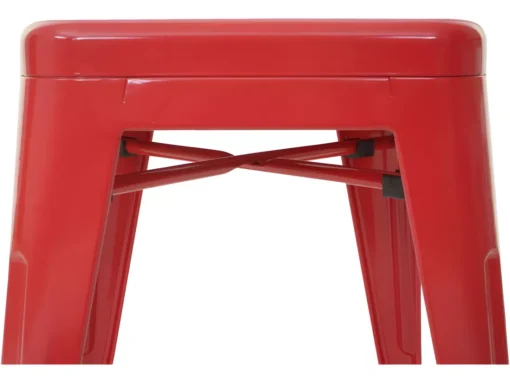Tabouret De Bar MCW-A73 Métal (lot De 4),rouge -Meilleur Meubles Magasin tabouret haut 24549491
