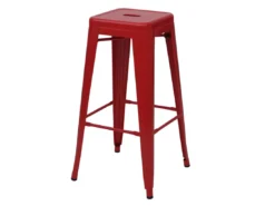 Tabouret De Bar MCW-A73 Métal (lot De 4),rouge -Meilleur Meubles Magasin tabouret haut 24549493