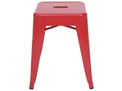 4x Tabouret MCW-A73,rouge -Meilleur Meubles Magasin tabouret haut 24549537