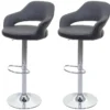 Tabouret De Bar MCW-F16 (lot De 2),gris/blanc -Meilleur Meubles Magasin tabouret haut 24549831