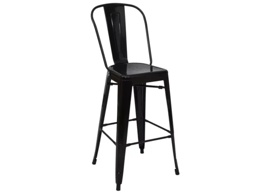 Tabouret De Bar MCW-A73 Métal (lot De 4),noir -Meilleur Meubles Magasin tabouret haut 24550035