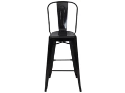Tabouret De Bar MCW-A73 Métal (lot De 4),noir -Meilleur Meubles Magasin tabouret haut 24550037