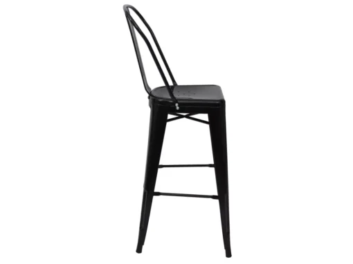 Tabouret De Bar MCW-A73 Métal (lot De 4),noir -Meilleur Meubles Magasin tabouret haut 24550039