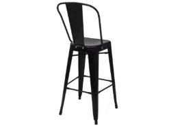 Tabouret De Bar MCW-A73 Métal (lot De 4),noir -Meilleur Meubles Magasin tabouret haut 24550041