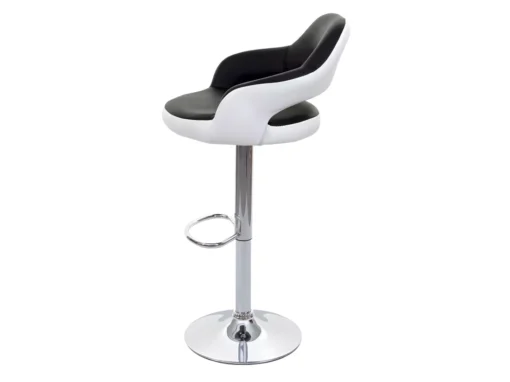 Tabouret De Bar MCW-F16 (lot De 2),noir/blanc -Meilleur Meubles Magasin tabouret haut 24550161